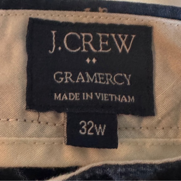 J. Crew Men's Gramercy Anchor Print Chino Shorts Navy Blue - 32W - Picture 5 of 5